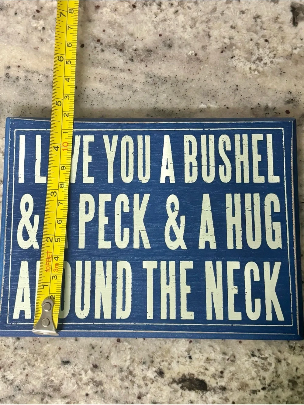 🎒BTS SALE📚 Primitives by Kathy Rustic Wood Quote Signs Set of 2 Farmhouse Decor